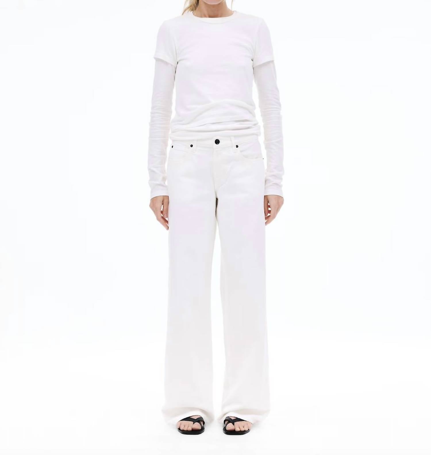Slvrlake - Mica Jeans - clothing - cotton - flare