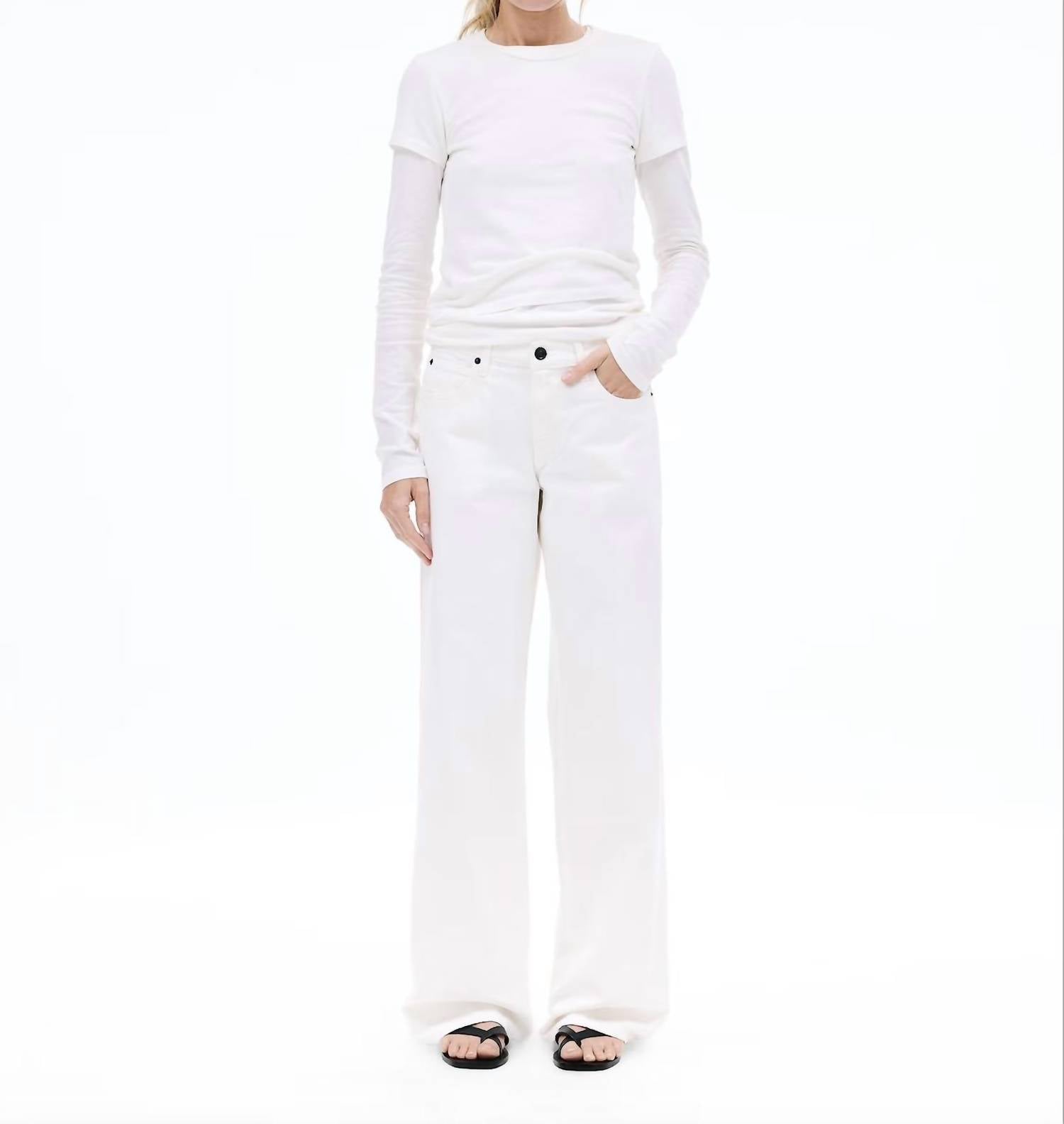 Slvrlake - Mica Jeans - clothing - cotton - flare