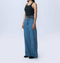 Slvrlake - Re-work Eva Double Waistband Jeans