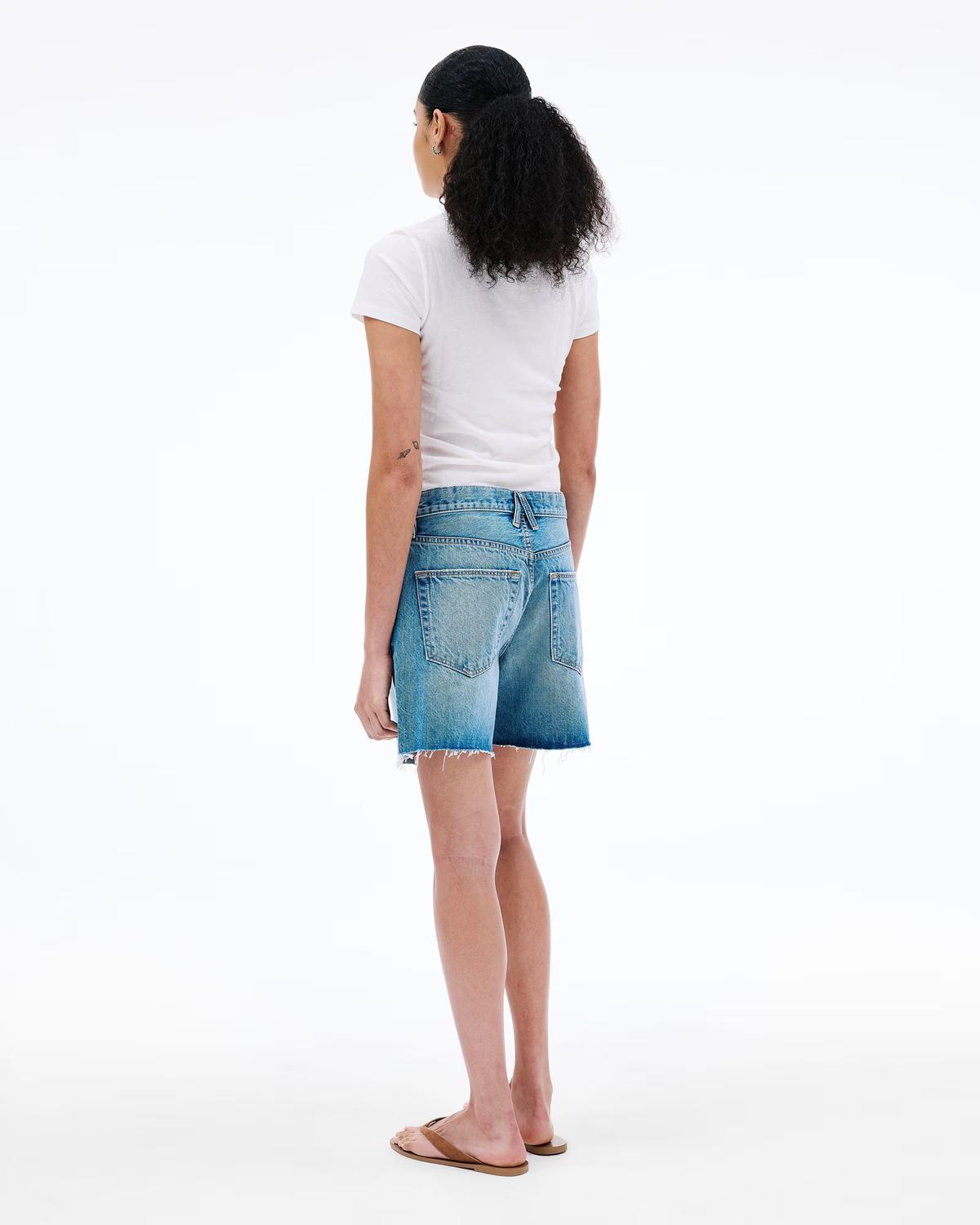 Slvrlake - Sienna Cut Off Denim Short