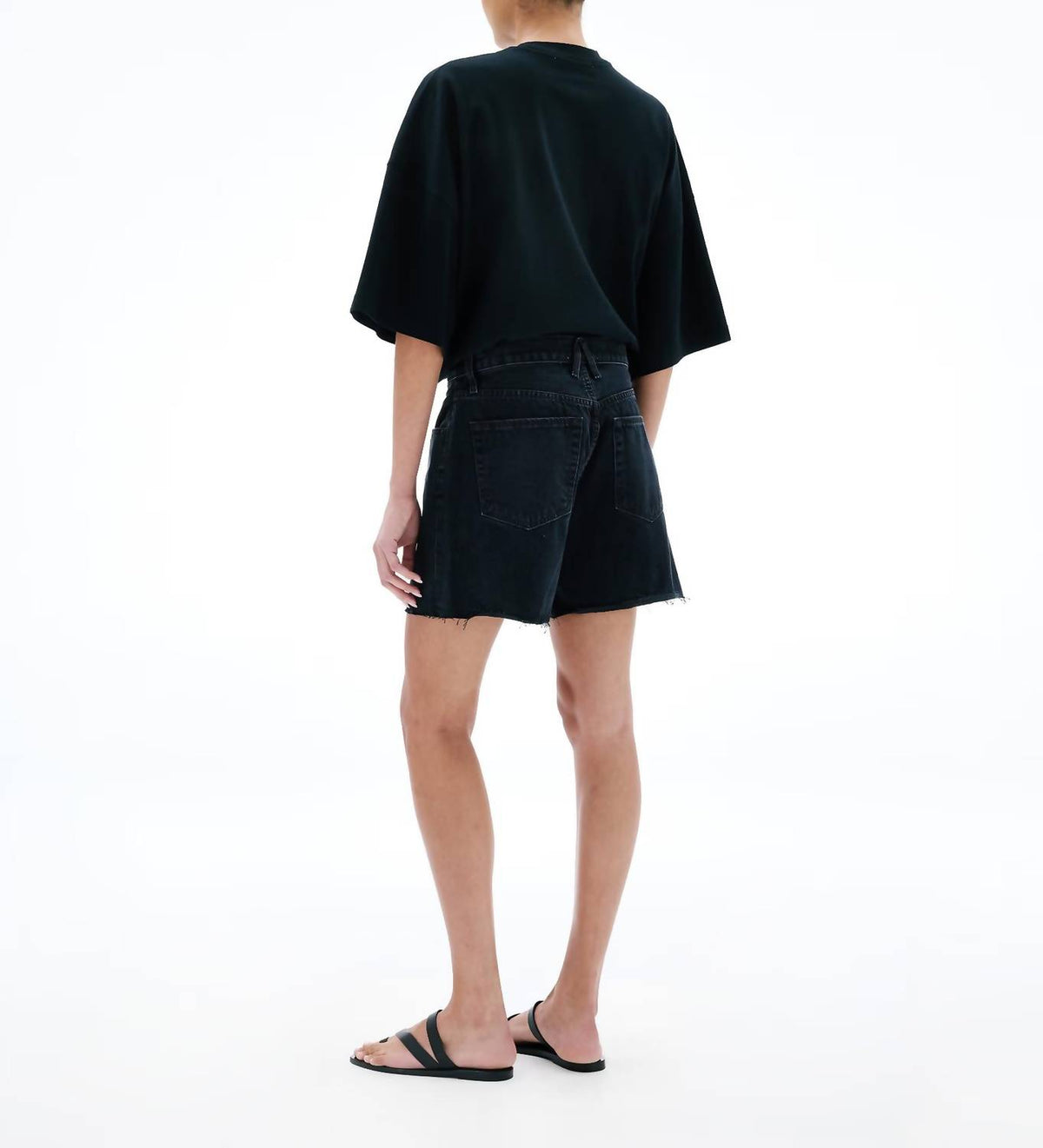 Slvrlake - Sienna Cut Off Denim Short