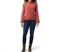 Smartwool - Bell Sleeve Sweater - clothing - crew - red