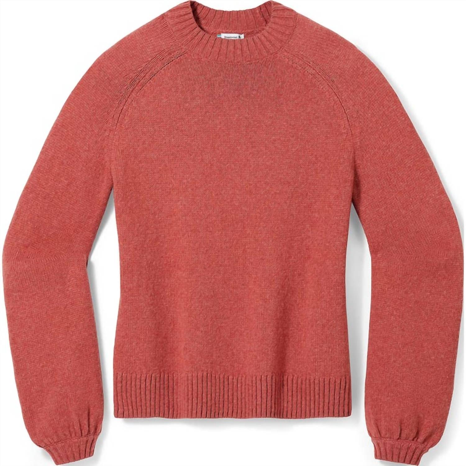 Smartwool - Bell Sleeve Sweater - clothing - crew - red