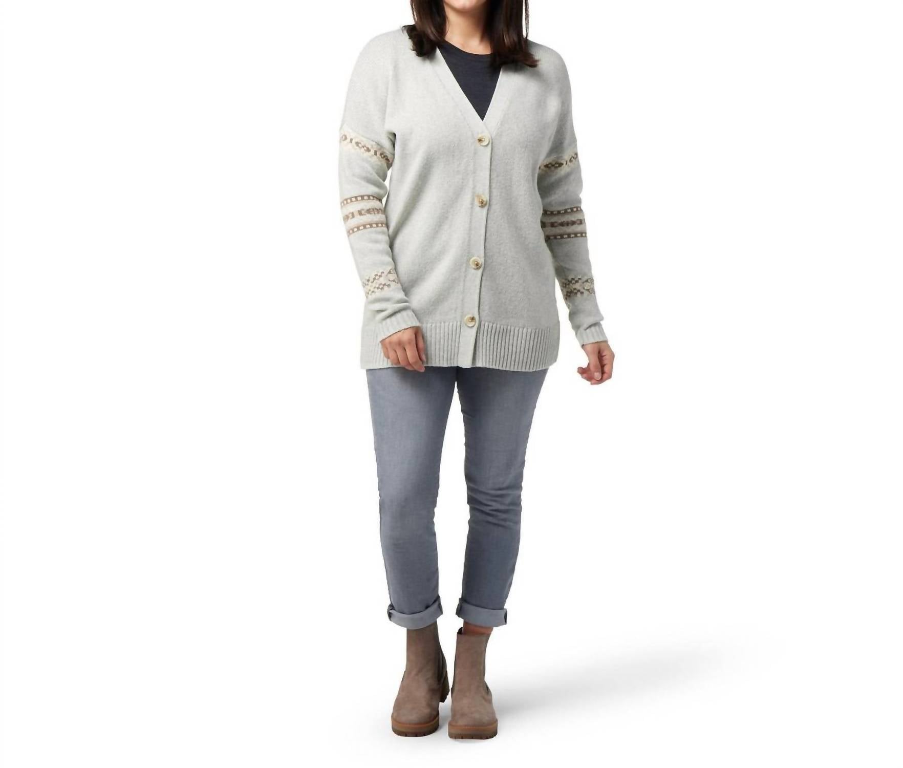 Smartwool - Boyfriend Cardigan - cardigans - clothing - grey