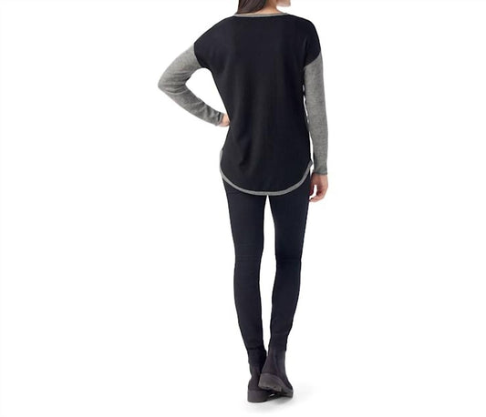 Smartwool - Shadow Pine Sweater - black - clothing - crew