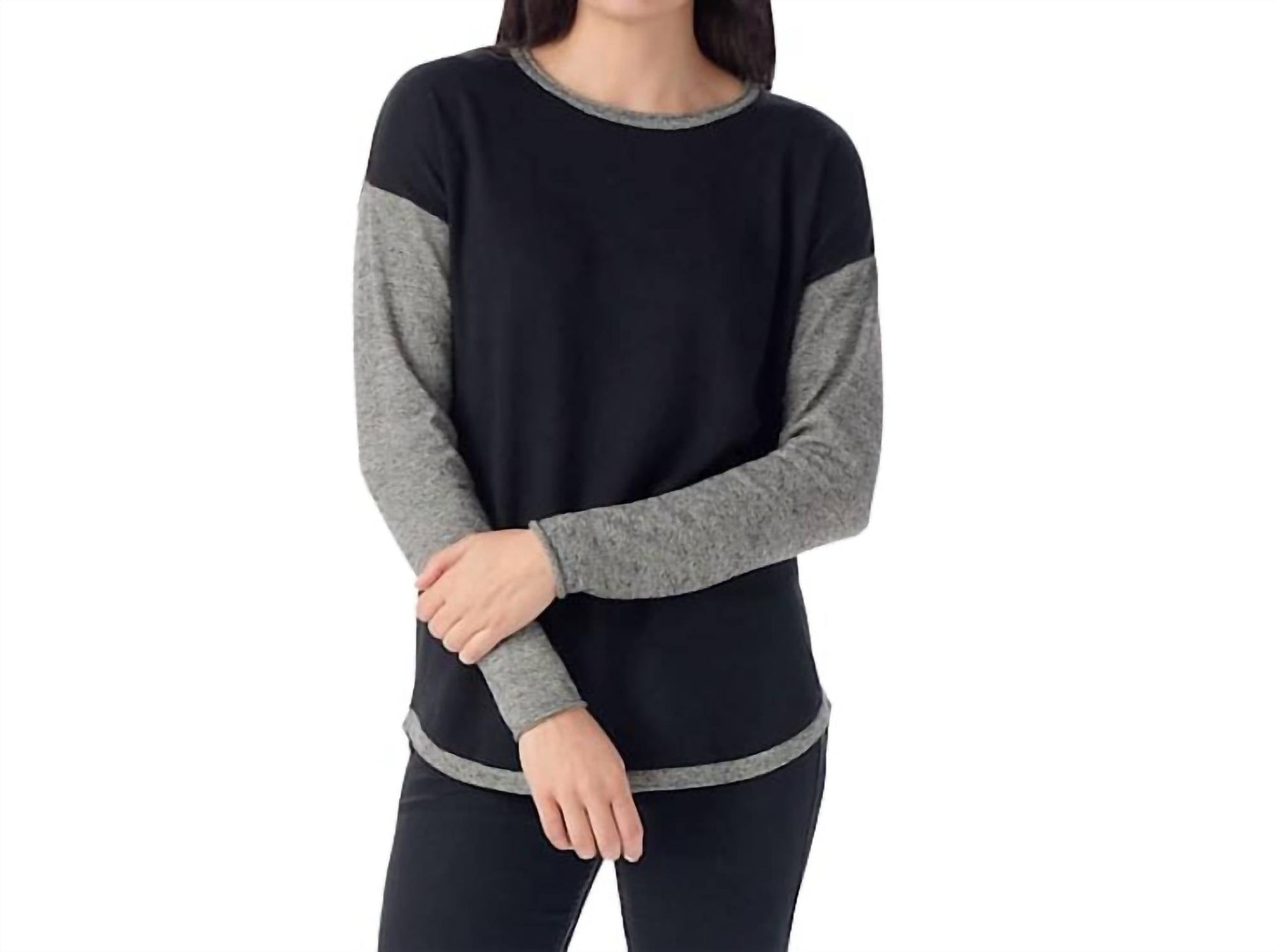 Smartwool - Shadow Pine Sweater - black - clothing - crew