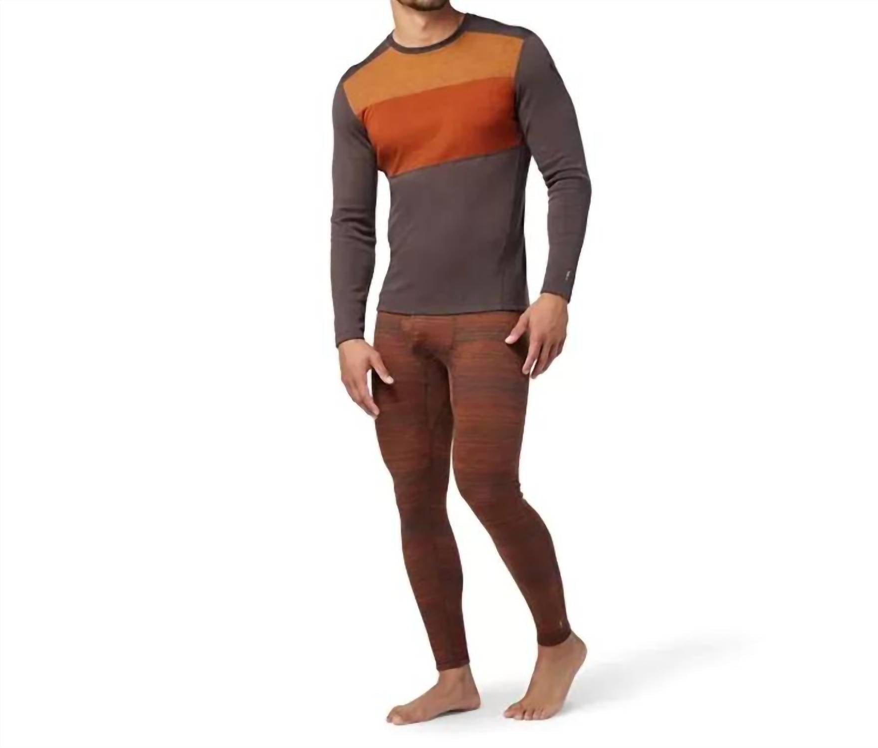 Smartwool - Thermal Merino Base Layer Crew Tee - clothing - grey - men