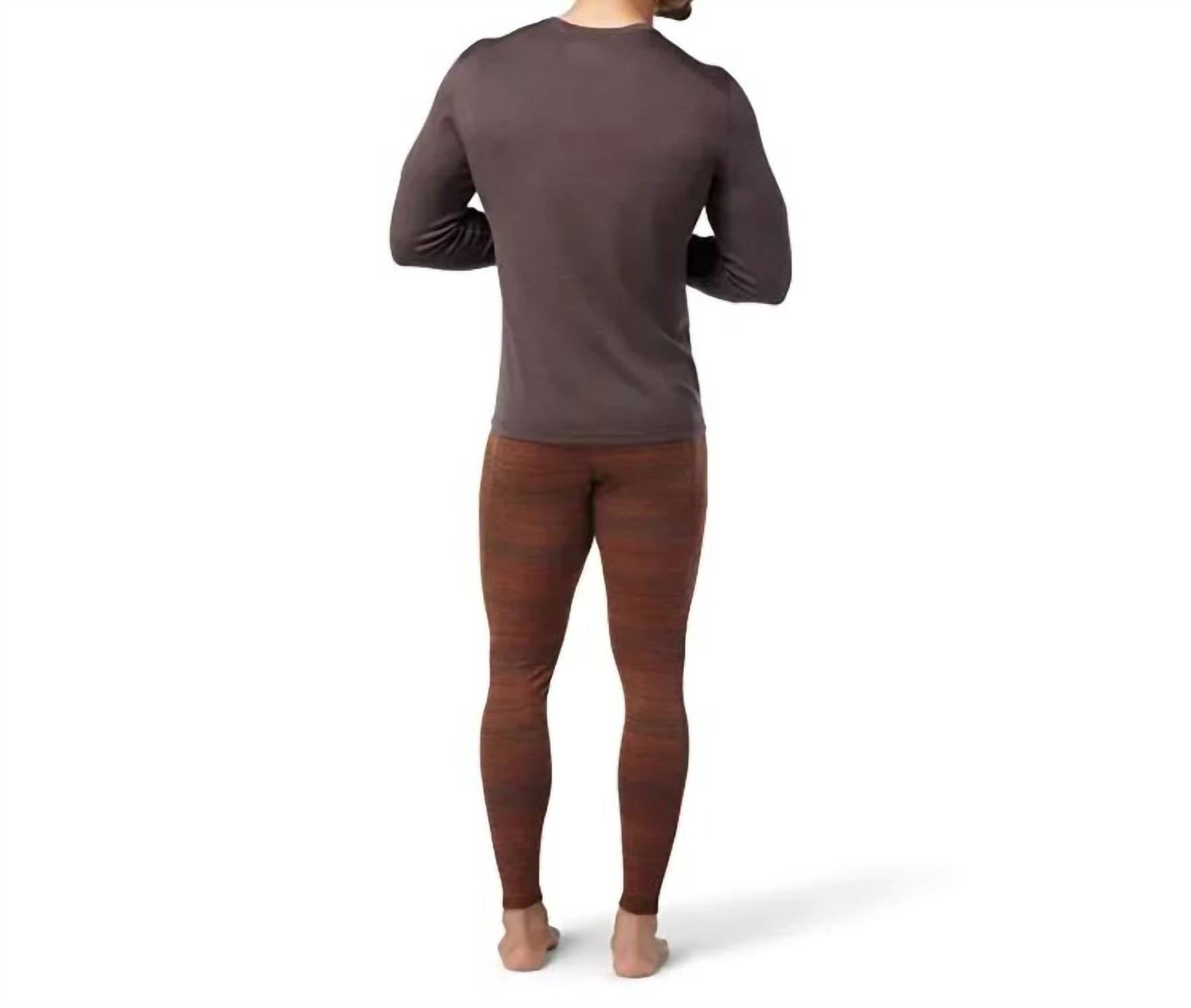 Smartwool - Thermal Merino Base Layer Crew Tee - clothing - grey - men