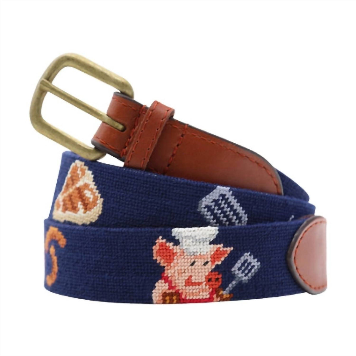 Smathers & Branson - Men's Needlepoint Grill Master Belt