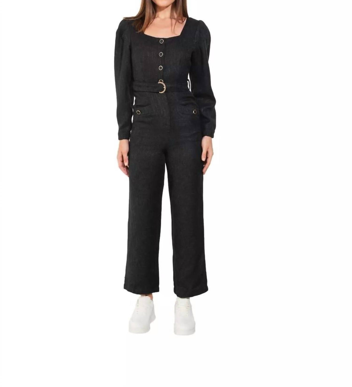 Smf - Long Belted Jumpsuit
