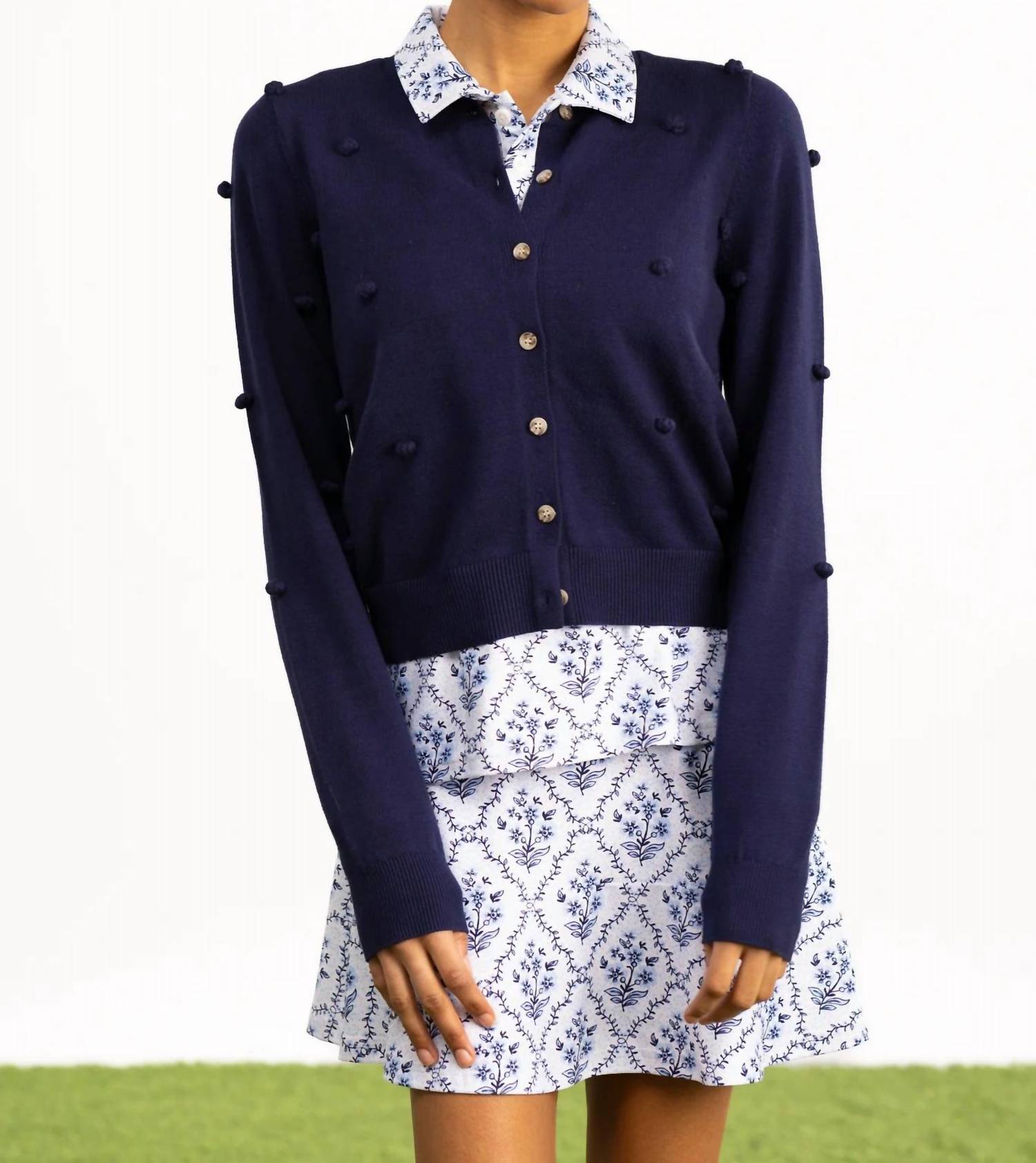 Smith & Quinn - Juniper Cardigan Sweater - blue - cardigans - clothing