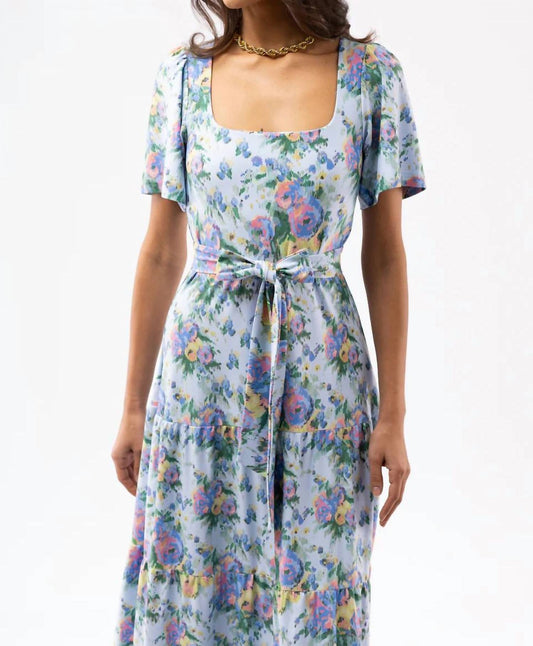 Smith & Quinn - The Lane Maxi Dress - clothing - floral - grey