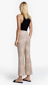 Smythe - Cropped Pintuck Pant