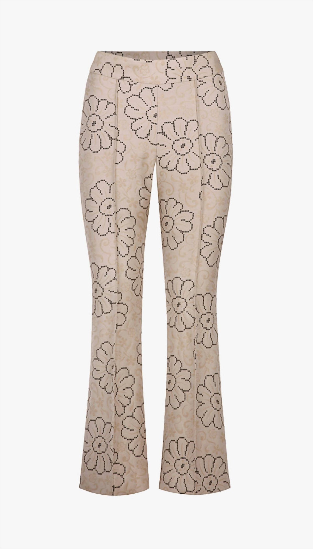 Smythe - Cropped Pintuck Pant