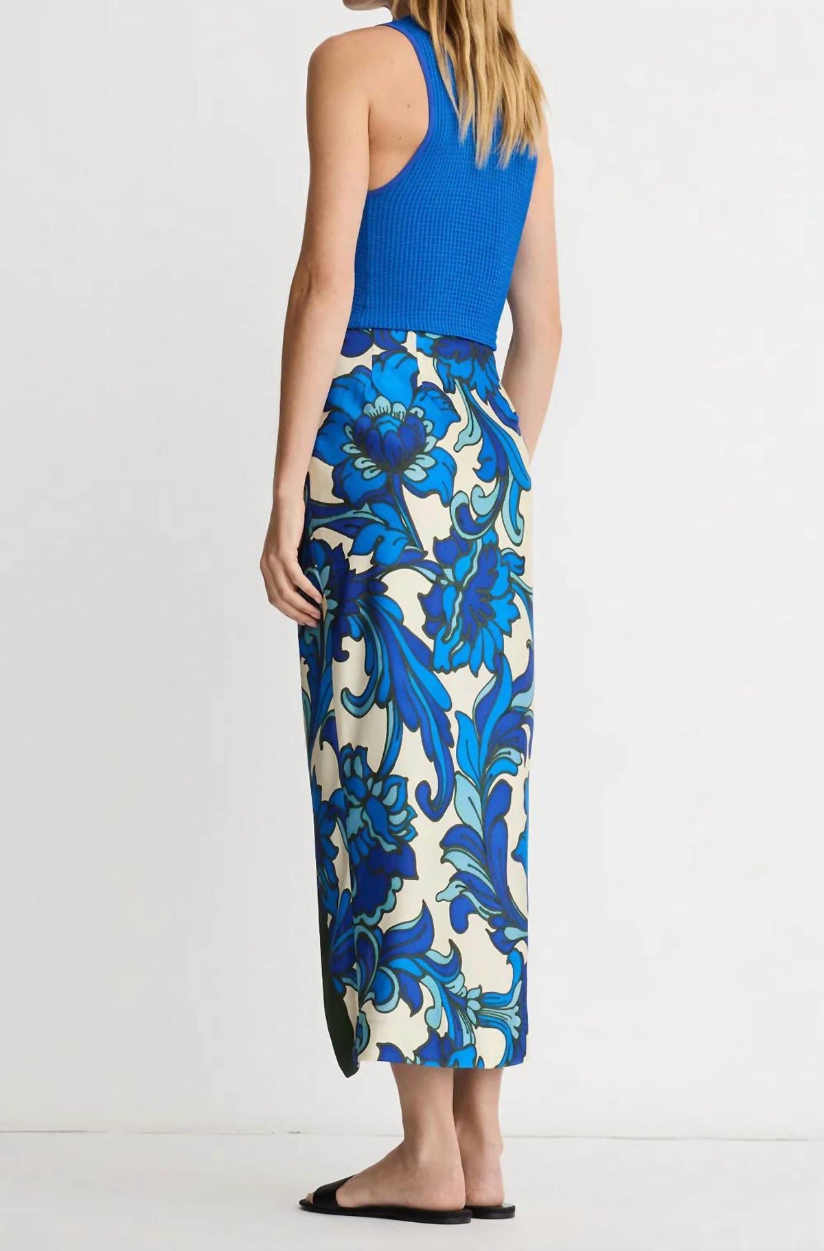Smythe - Front Ruffle Skirt