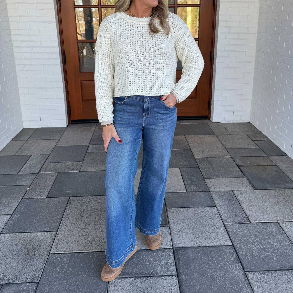 So Me - Christi Crochet Sweater