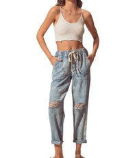So Me - Lenni Denim Joggers
