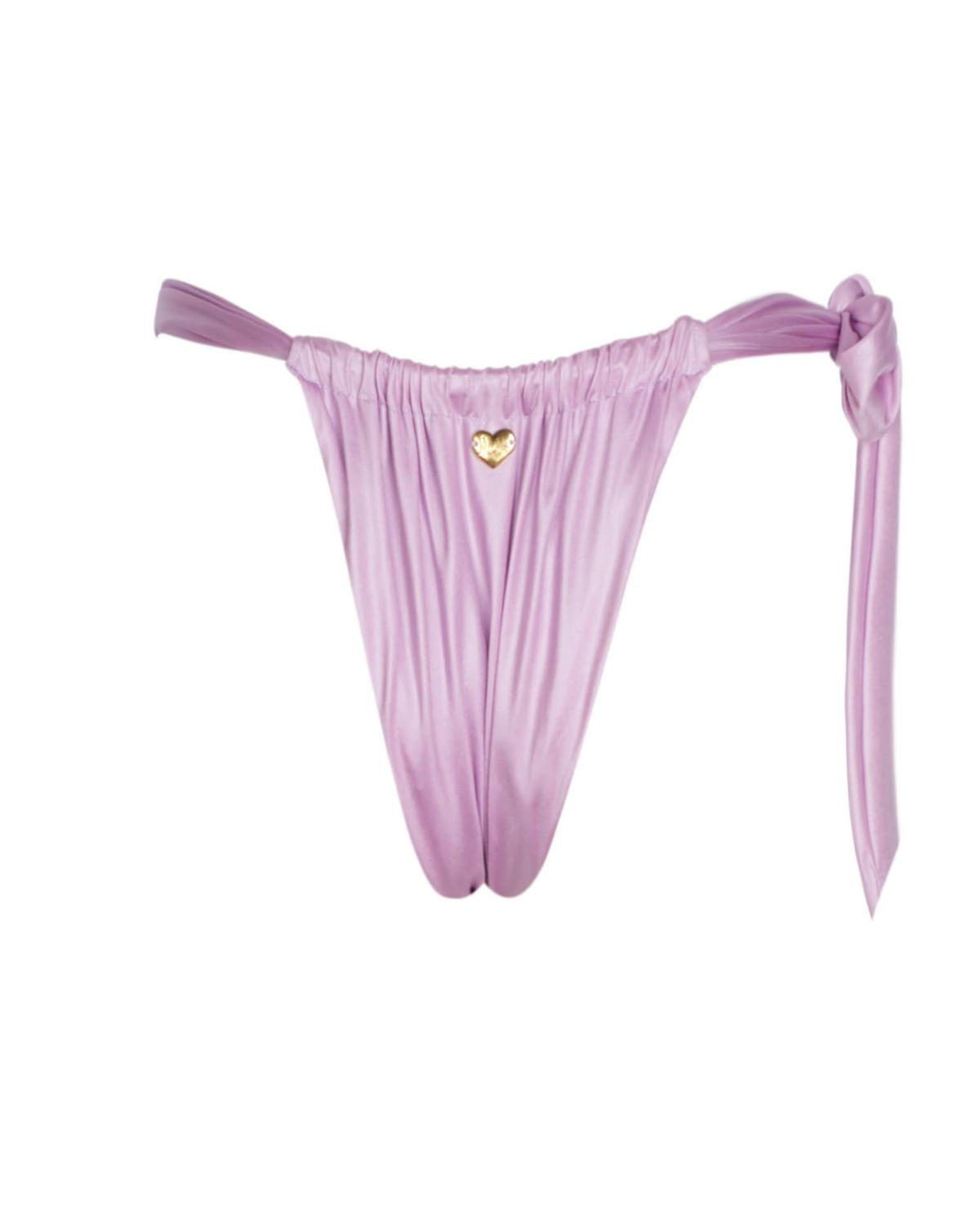 Soah - Women's Heather One Side Tie Bottom