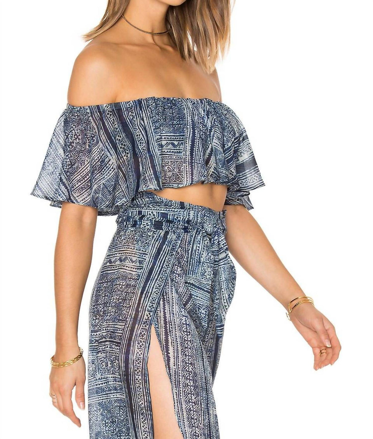 Soah - Women's Maya Ruffle Off Shoulder Top