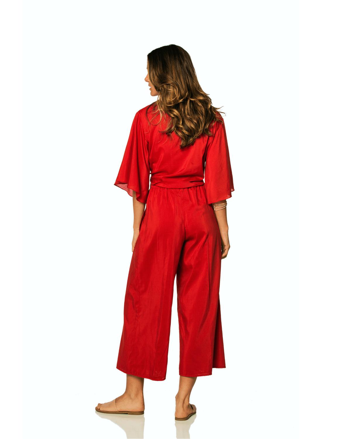 Soah - Women's Sunny Wrap Blouse