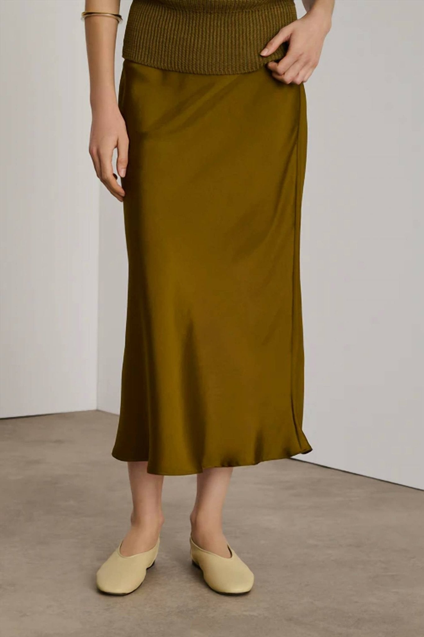 Soeur - Fever Skirt - clothing - green - knee - length - skirts