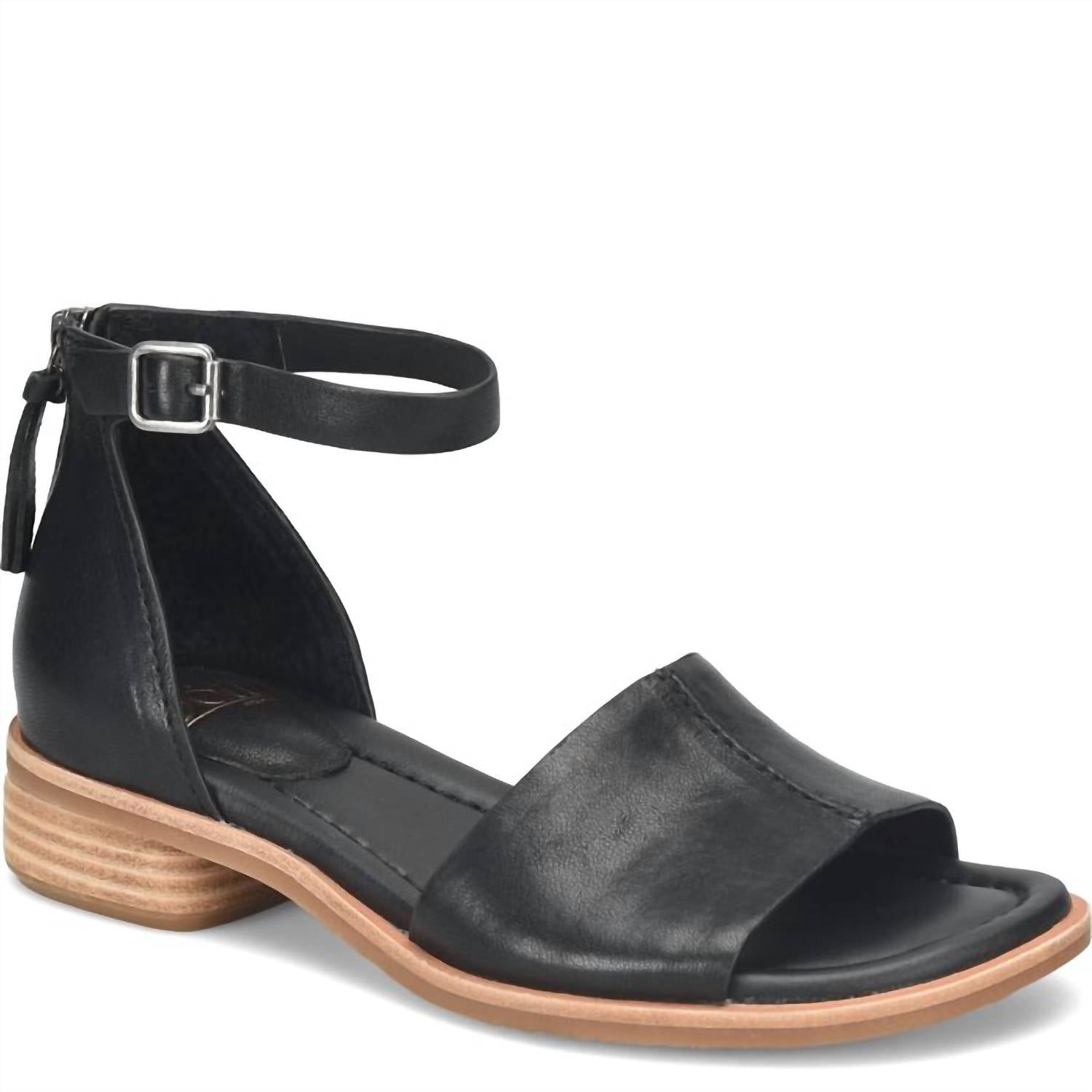 Sofft - Women's Faxyn Sandal - black - leather - sandals