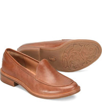 Sofft - Women's Napoli Loafer - brown - flats - leather
