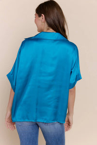 Sofia - Farrah Rolled Cuff Blouse