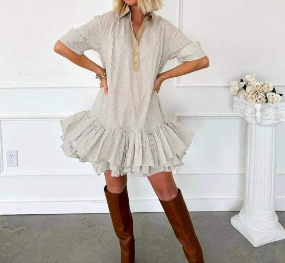 Sofia The Label - Western Mini Dress