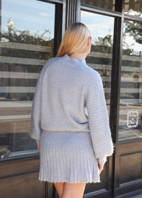 Sofie The Label - Gabrielle Knit Skirt - blue - clothing - mini