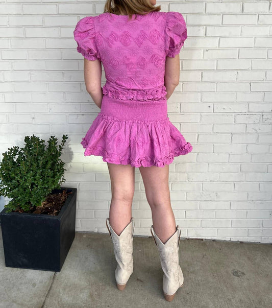 Sofie The Label - Hillary Floral Mini Skirt - clothing - floral - mini