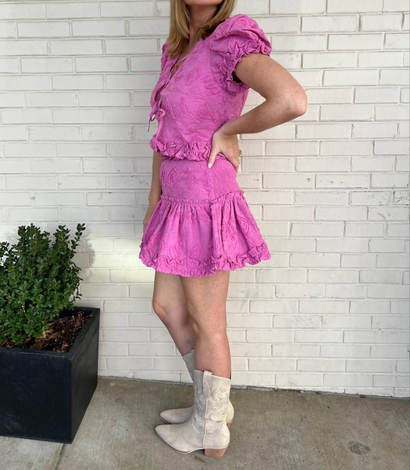 Sofie The Label - Hillary Floral Mini Skirt - clothing - floral - mini