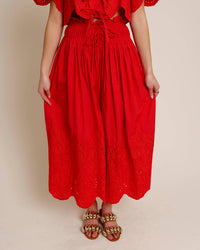 Sofie The Label - Love Story Midi Skirt - clothing - cotton - knee - length - skirts