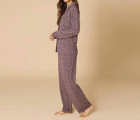 Softies - Aria Slim Notch Collar Pajama Set