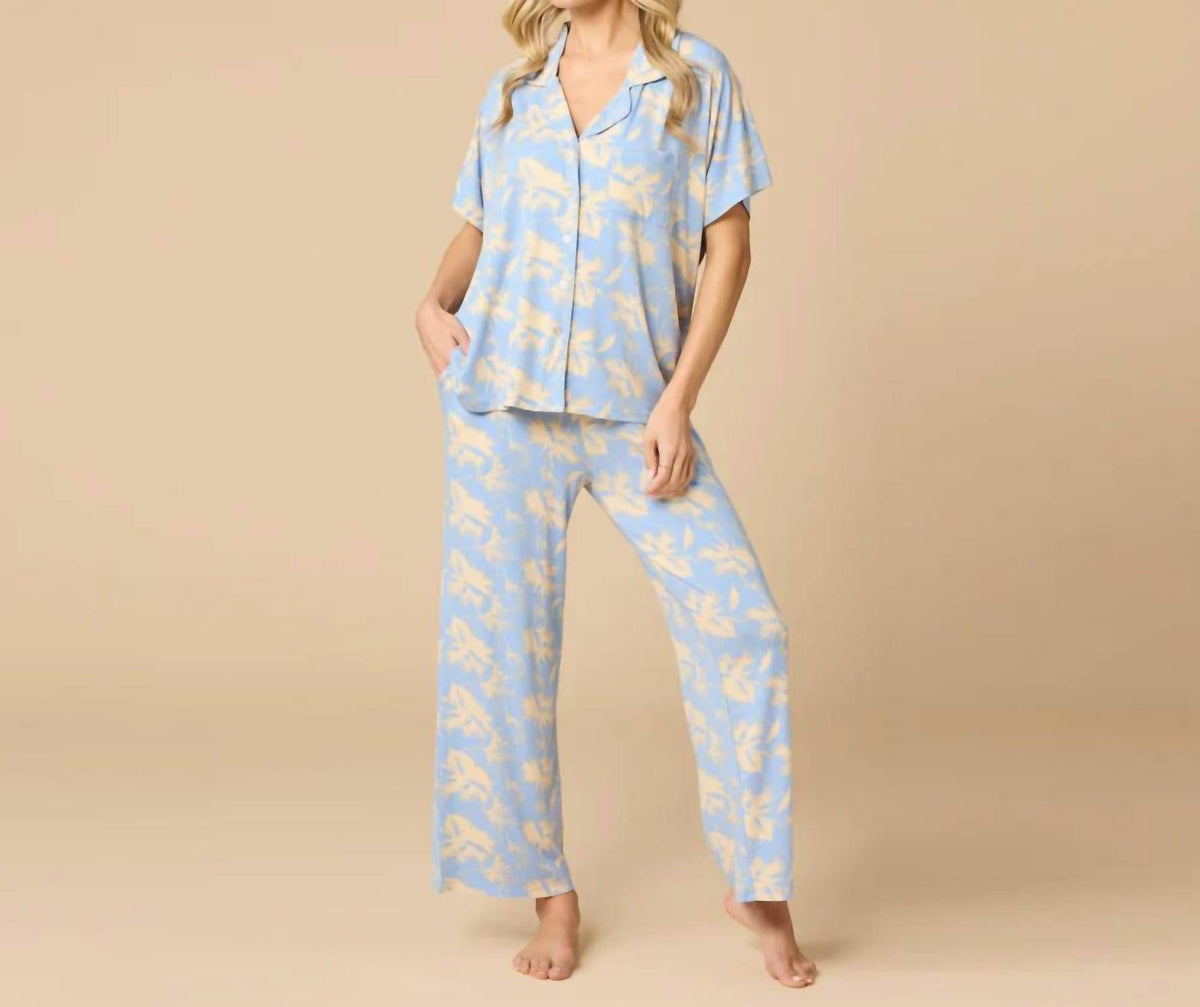 Softies - Caftan Top Cropped Pants Set