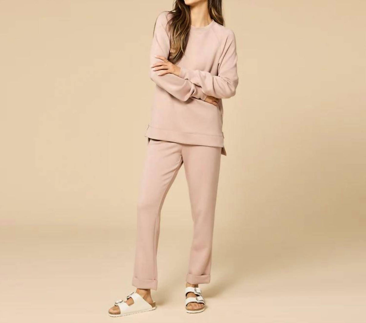 Softies - Dreamtech Crew Zip With Side Zip And Long Pants