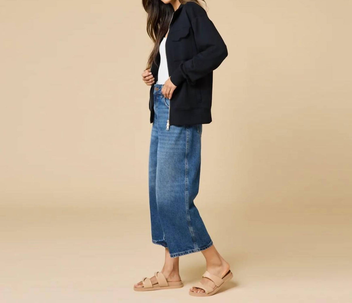 Softies - Super Soft Dreamtech Double Zip Bomber Jacket