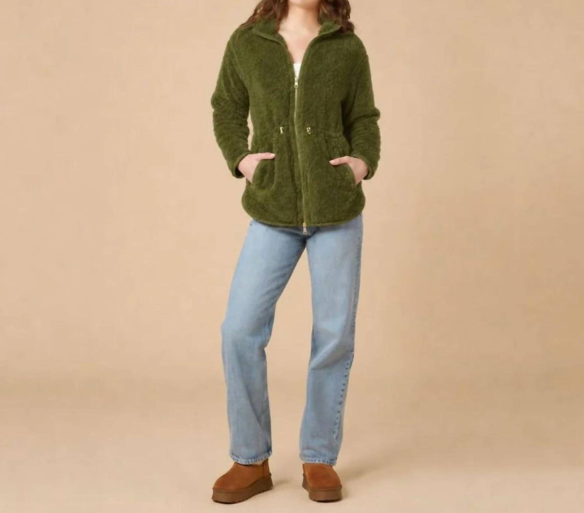 Softies - Women's Soft Plush Double Zip Jacket