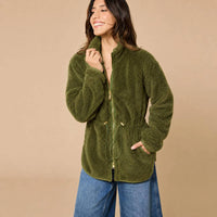 Softies - Women's Soft Plush Double Zip Jacket