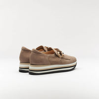 Softwaves - Women's Cadie Tassel Loafer - beige - flats - loafers
