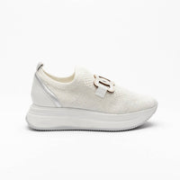 Softwaves - Women's Simone Slip - on Shoes - shoes - silver - sneakers