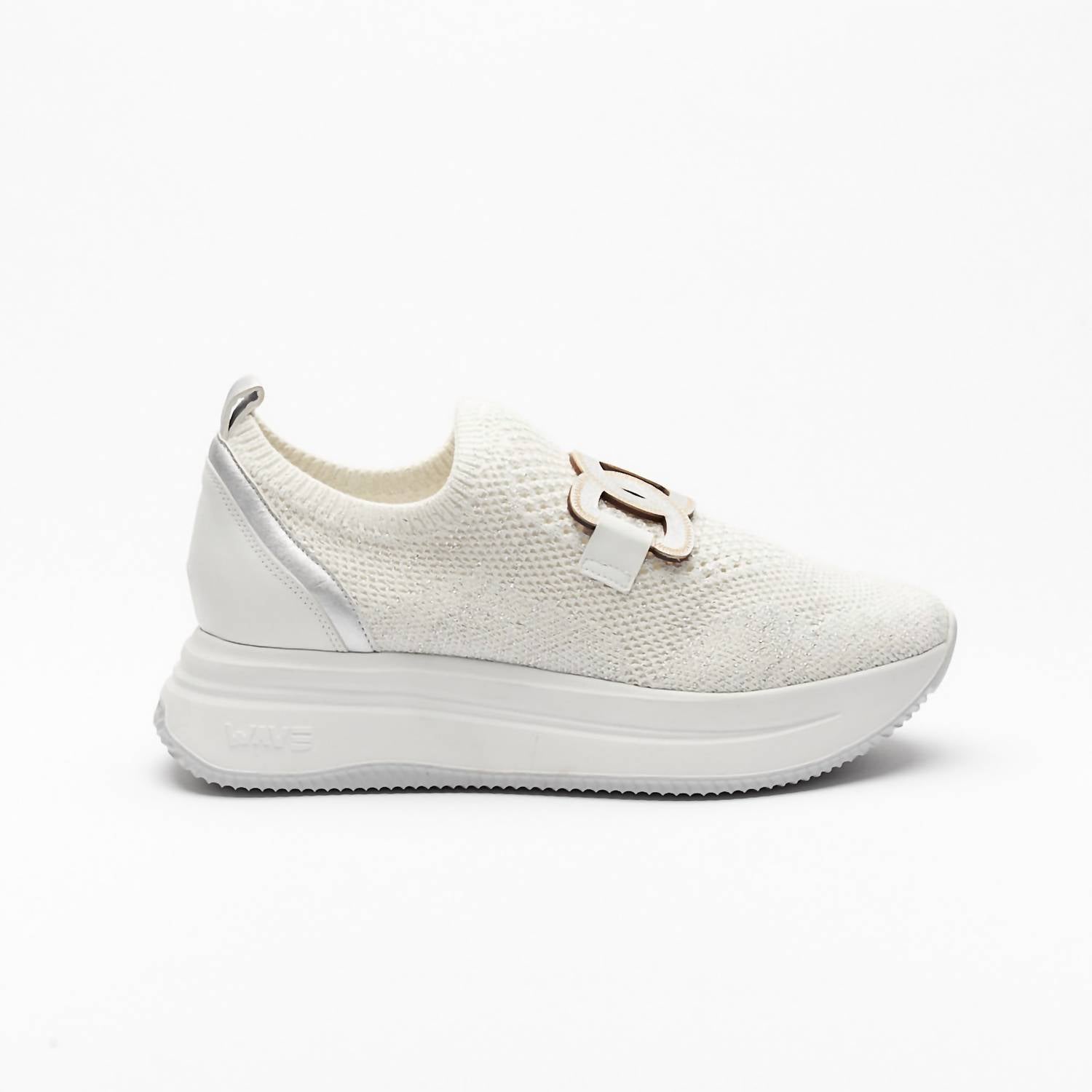 Softwaves - Women's Simone Slip - on Shoes - shoes - silver - sneakers