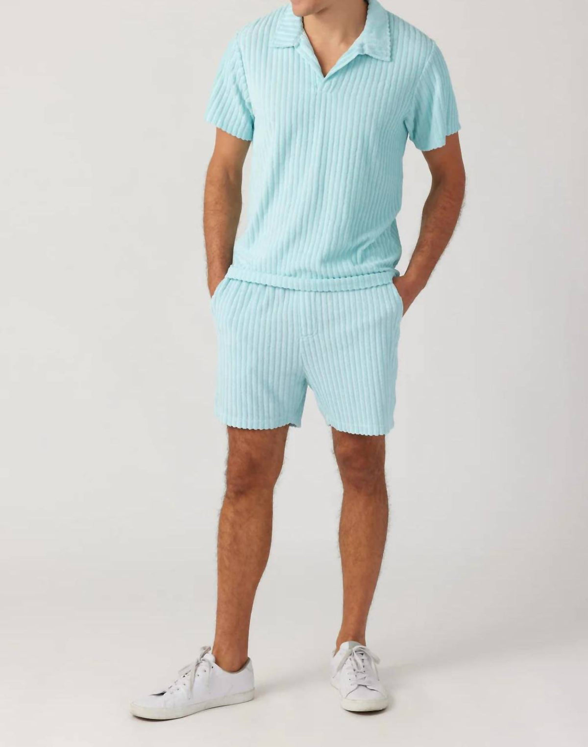 Sol Angeles - MENS RIVIERA TERRY POLO