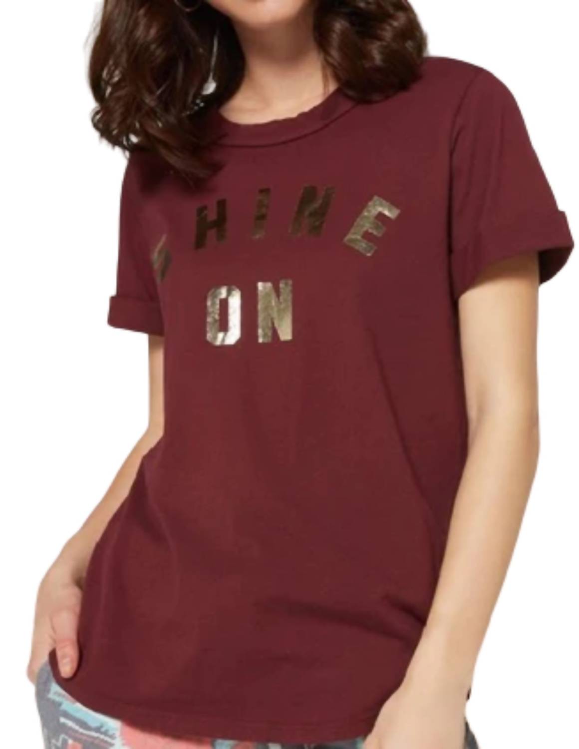 Shine On Crew Tee