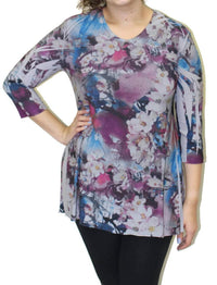 Sole Dione Studio - Floral Bouquet Tunic Top