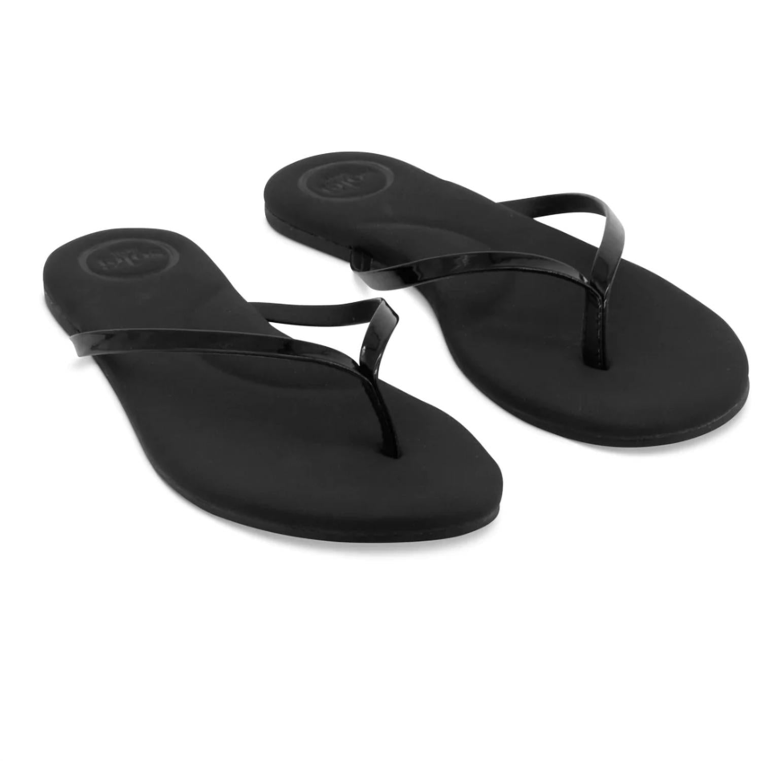 Solei Sea - Women's Indie Strap Sandals - black - sandals - shoes