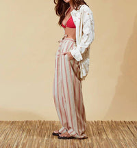 Soleil - Celine Classic Wide-leg Pants