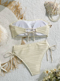 Soli Echo - Women's Shell-embellished Bikini Set