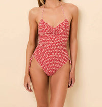 Solid & Striped - Adina Halter Tie One Piece