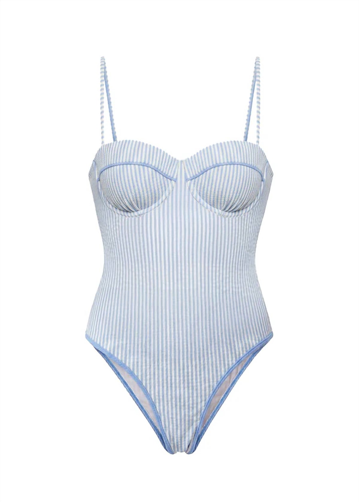 Solid & Striped - Alma Seersucker One Piece